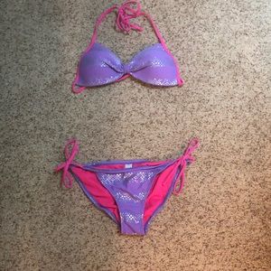 Purple bikini
